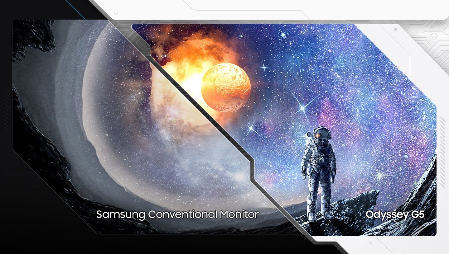 SAMSUNG Odyssey G51C QHD Gaming Monitor